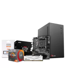 Budget PC Build With Ryzen 5 3400G And MSI A520M-A Pro Motherboard